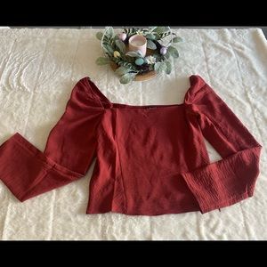2/$25 MIX & MATCH long sleeve off the shoulder blouse